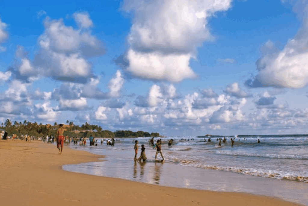 ベントータのビーチ