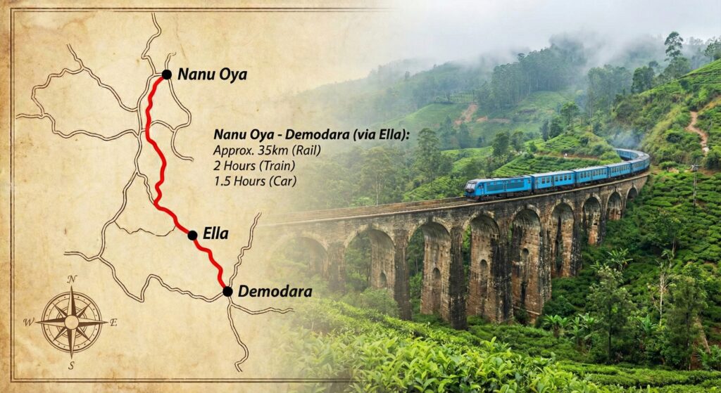 ナヌオヤからエッラの区間